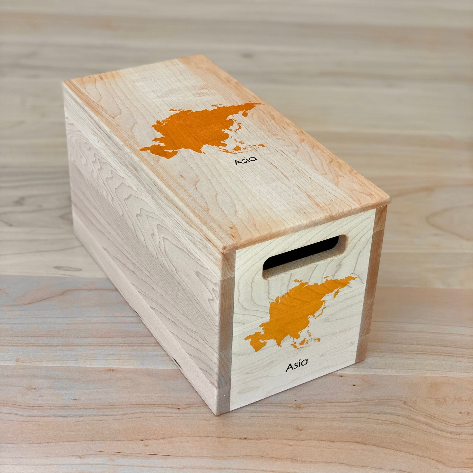 SET of 7 Montessori Continent Boxes